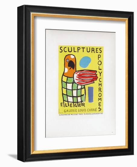 AF 1953 - Galerie Louis Carré-Fernand Leger-Framed Collectable Print