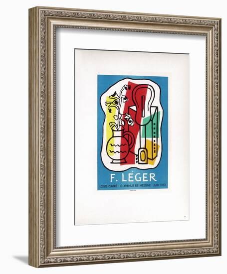 AF 1953 - Galerie Louis Carré-Fernand Leger-Framed Collectable Print