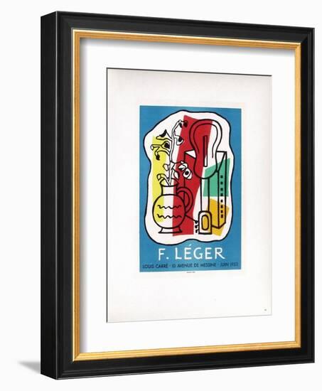 AF 1953 - Galerie Louis Carré-Fernand Leger-Framed Collectable Print