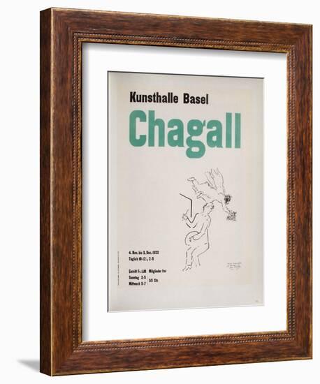 AF 1953 - Kunsthalle Basel-Marc Chagall-Framed Collectable Print