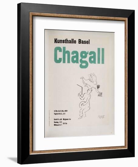 AF 1953 - Kunsthalle Basel-Marc Chagall-Framed Collectable Print