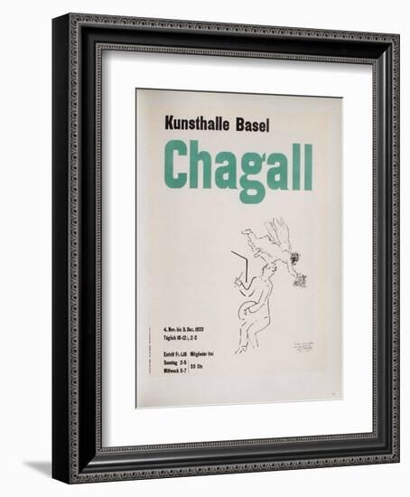 AF 1953 - Kunsthalle Basel-Marc Chagall-Framed Collectable Print