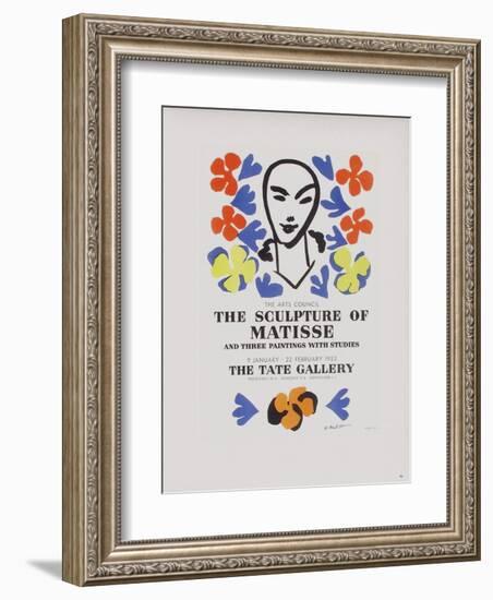 AF 1953 - The Tate Gallery-Henri Matisse-Framed Collectable Print