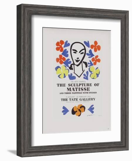 AF 1953 - The Tate Gallery-Henri Matisse-Framed Collectable Print