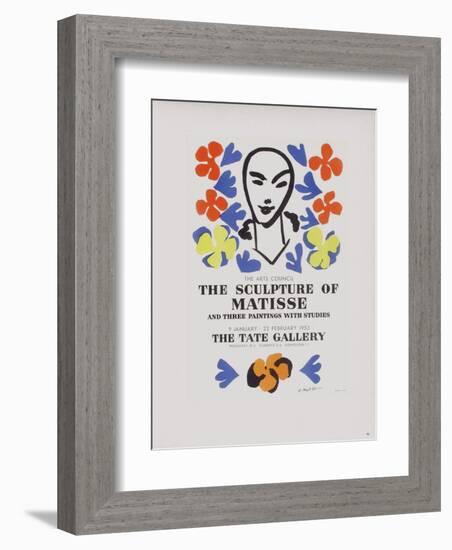 AF 1953 - The Tate Gallery-Henri Matisse-Framed Collectable Print