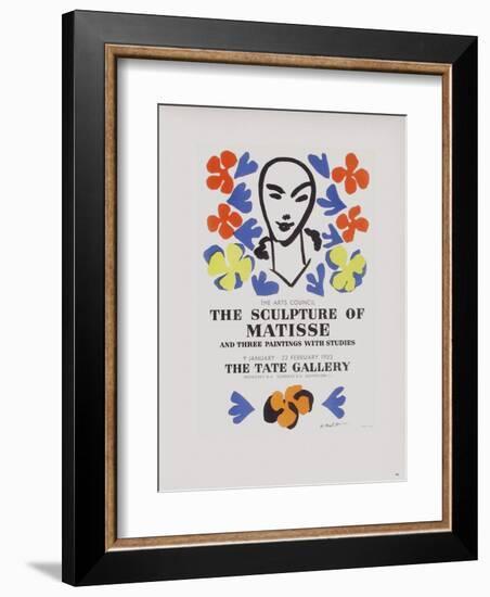 AF 1953 - The Tate Gallery-Henri Matisse-Framed Collectable Print