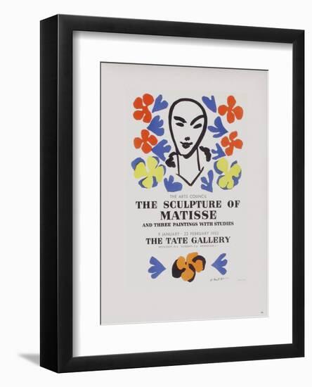 AF 1953 - The Tate Gallery-Henri Matisse-Framed Collectable Print
