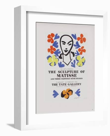 AF 1953 - The Tate Gallery-Henri Matisse-Framed Collectable Print