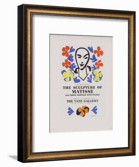 AF 1953 - The Tate Gallery-Henri Matisse-Framed Collectable Print