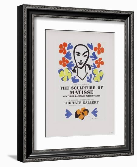 AF 1953 - The Tate Gallery-Henri Matisse-Framed Collectable Print