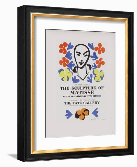 AF 1953 - The Tate Gallery-Henri Matisse-Framed Collectable Print