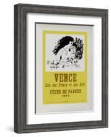 AF 1953 - Vence Fêtes De Pâques-Marc Chagall-Framed Collectable Print