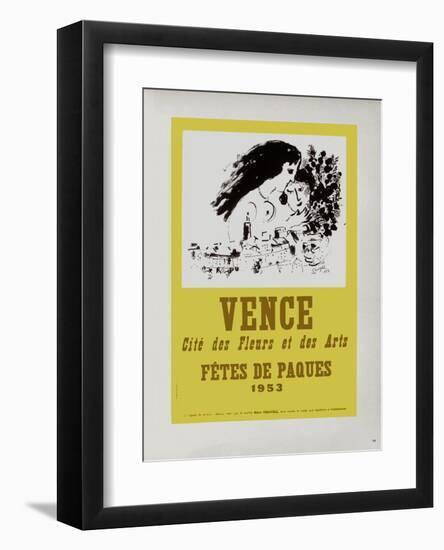 AF 1953 - Vence Fêtes De Pâques-Marc Chagall-Framed Collectable Print