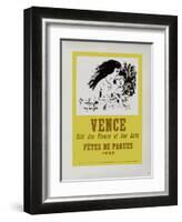 AF 1953 - Vence Fêtes De Pâques-Marc Chagall-Framed Collectable Print