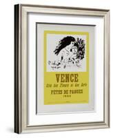 AF 1953 - Vence Fêtes De Pâques-Marc Chagall-Framed Collectable Print
