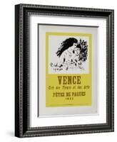 AF 1953 - Vence Fêtes De Pâques-Marc Chagall-Framed Collectable Print