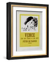 AF 1953 - Vence Fêtes De Pâques-Marc Chagall-Framed Collectable Print