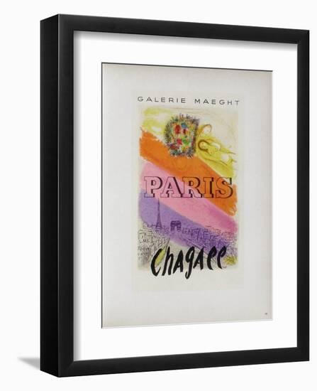 AF 1954 - Galerie Maeght Paris-Marc Chagall-Framed Collectable Print