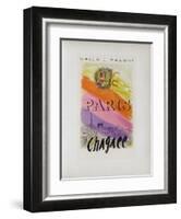 AF 1954 - Galerie Maeght Paris-Marc Chagall-Framed Collectable Print