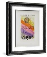 AF 1954 - Galerie Maeght Paris-Marc Chagall-Framed Collectable Print