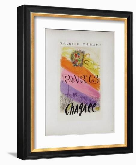 AF 1954 - Galerie Maeght Paris-Marc Chagall-Framed Collectable Print