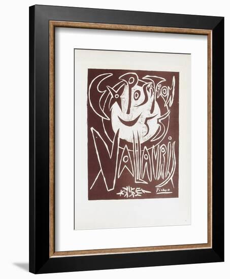 AF 1955 - Exposition Vallauris III-Pablo Picasso-Framed Collectable Print