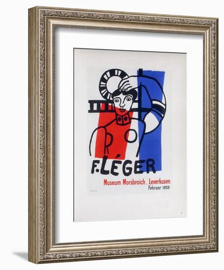 AF 1955 - Musée Morsbroich-Fernand Leger-Framed Collectable Print