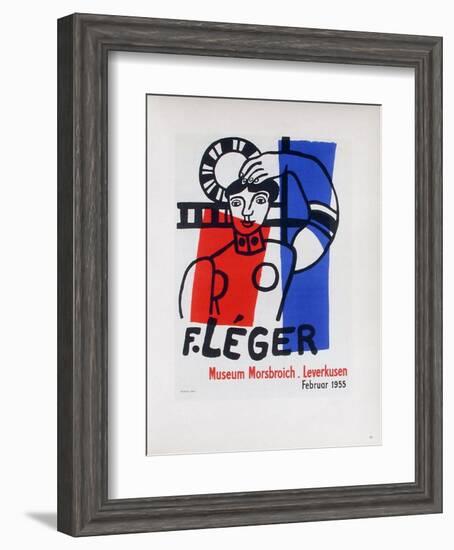 AF 1955 - Musée Morsbroich-Fernand Leger-Framed Collectable Print