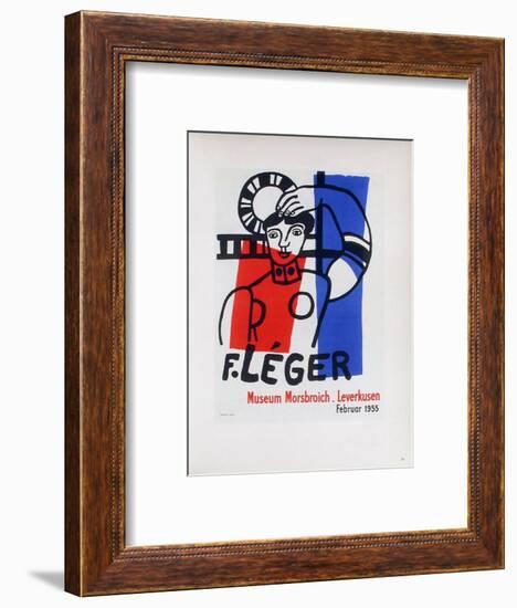 AF 1955 - Musée Morsbroich-Fernand Leger-Framed Collectable Print