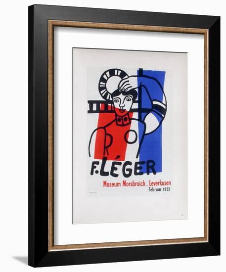 AF 1955 - Musée Morsbroich-Fernand Leger-Framed Collectable Print