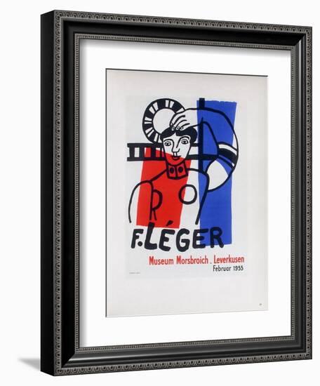 AF 1955 - Musée Morsbroich-Fernand Leger-Framed Collectable Print