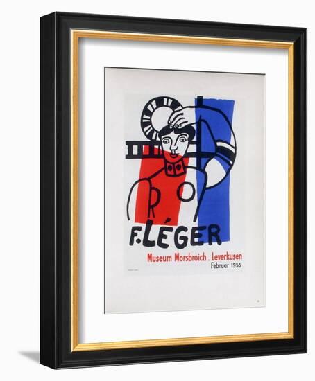 AF 1955 - Musée Morsbroich-Fernand Leger-Framed Collectable Print