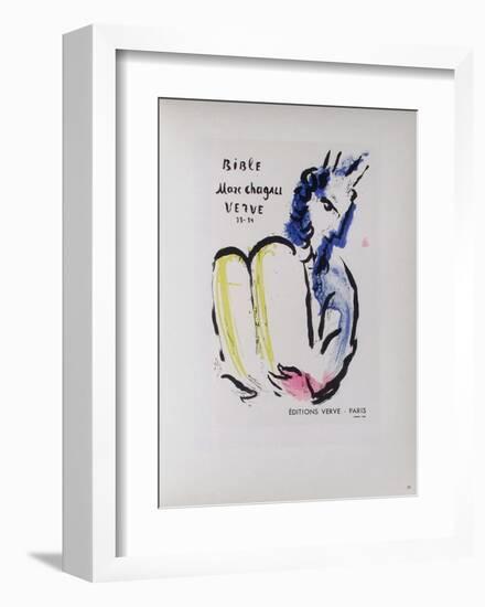 AF 1956 - Bible Verve-Marc Chagall-Framed Collectable Print