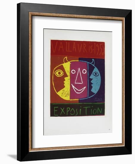 AF 1956 - Exposition Vallauris-Pablo Picasso-Framed Collectable Print