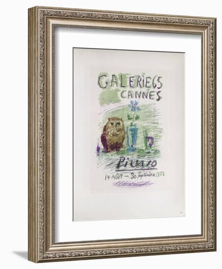 AF 1956 - Galerie 65-Pablo Picasso-Framed Collectable Print