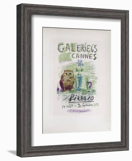 AF 1956 - Galerie 65-Pablo Picasso-Framed Collectable Print