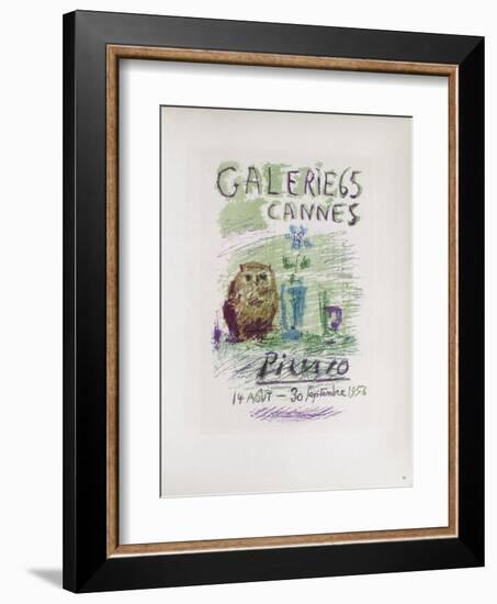 AF 1956 - Galerie 65-Pablo Picasso-Framed Collectable Print