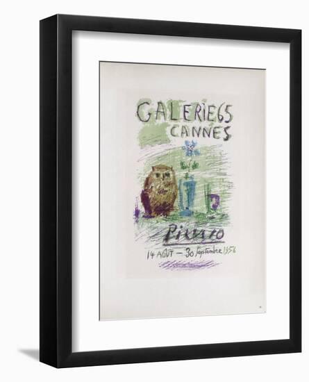 AF 1956 - Galerie 65-Pablo Picasso-Framed Collectable Print