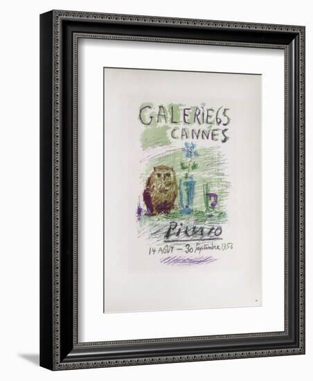 AF 1956 - Galerie 65-Pablo Picasso-Framed Collectable Print