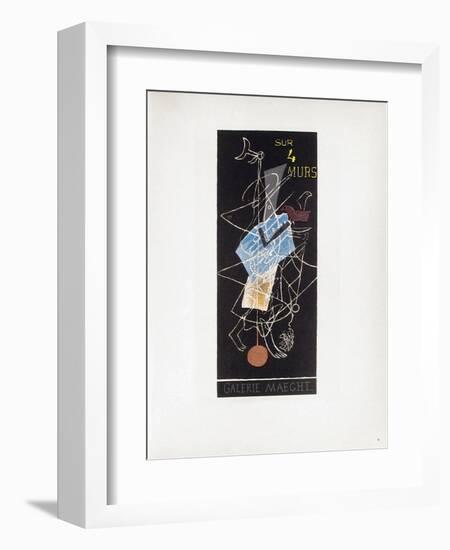 AF 1956 - Galerie Maeght-Georges Braque-Framed Collectable Print