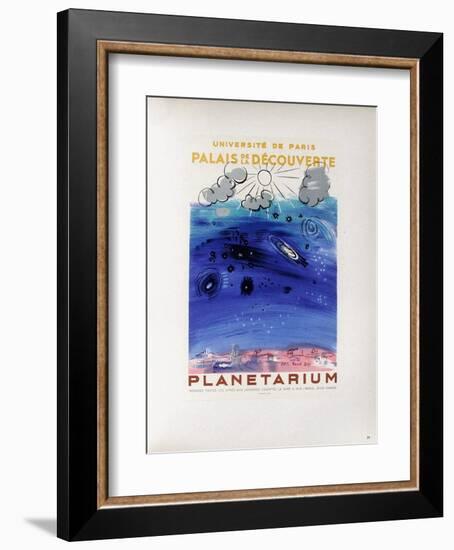 AF 1956 - Planétarium-Raoul Dufy-Framed Collectable Print