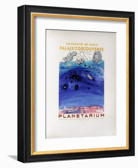 AF 1956 - Planétarium-Raoul Dufy-Framed Collectable Print