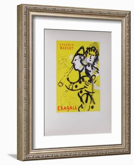 AF 1957 - Galerie Maeght-Marc Chagall-Framed Collectable Print