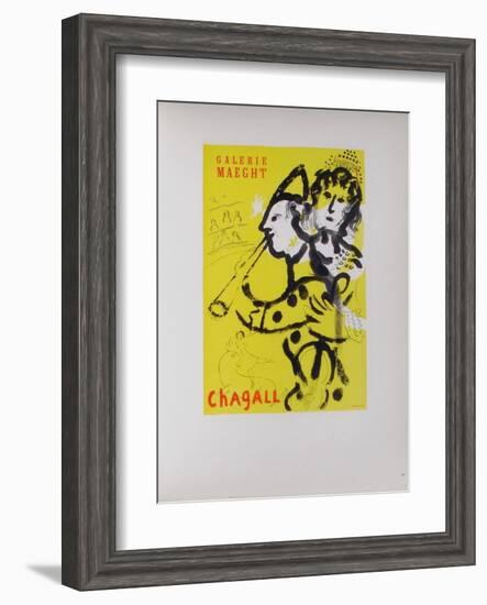 AF 1957 - Galerie Maeght-Marc Chagall-Framed Collectable Print