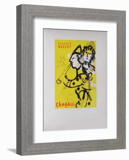 AF 1957 - Galerie Maeght-Marc Chagall-Framed Collectable Print