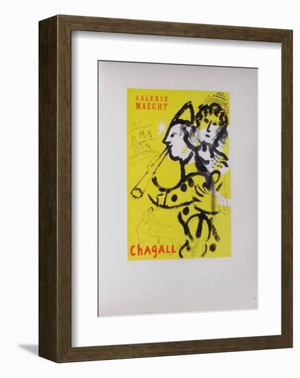 AF 1957 - Galerie Maeght-Marc Chagall-Framed Collectable Print