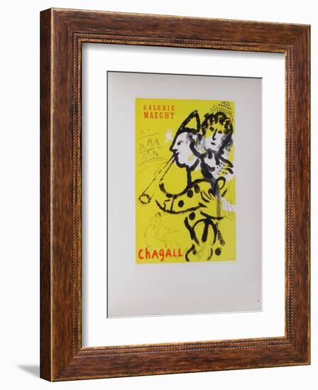 AF 1957 - Galerie Maeght-Marc Chagall-Framed Collectable Print