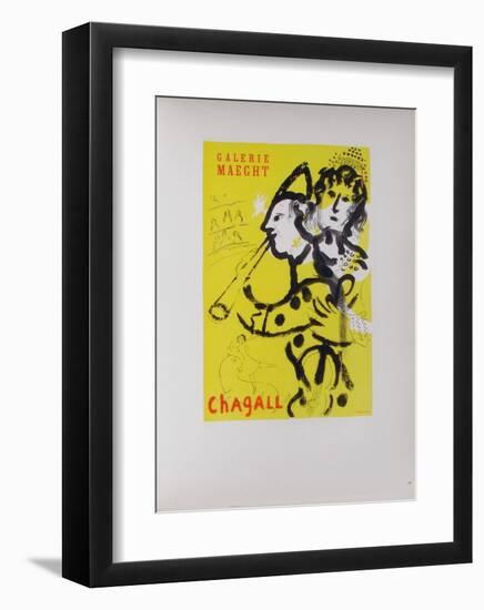 AF 1957 - Galerie Maeght-Marc Chagall-Framed Collectable Print