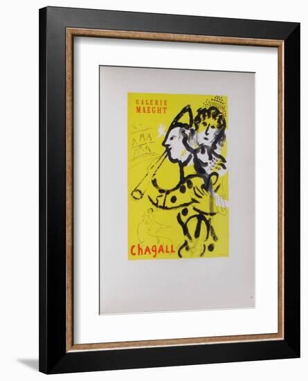 AF 1957 - Galerie Maeght-Marc Chagall-Framed Collectable Print