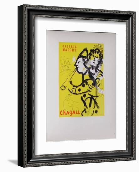 AF 1957 - Galerie Maeght-Marc Chagall-Framed Collectable Print